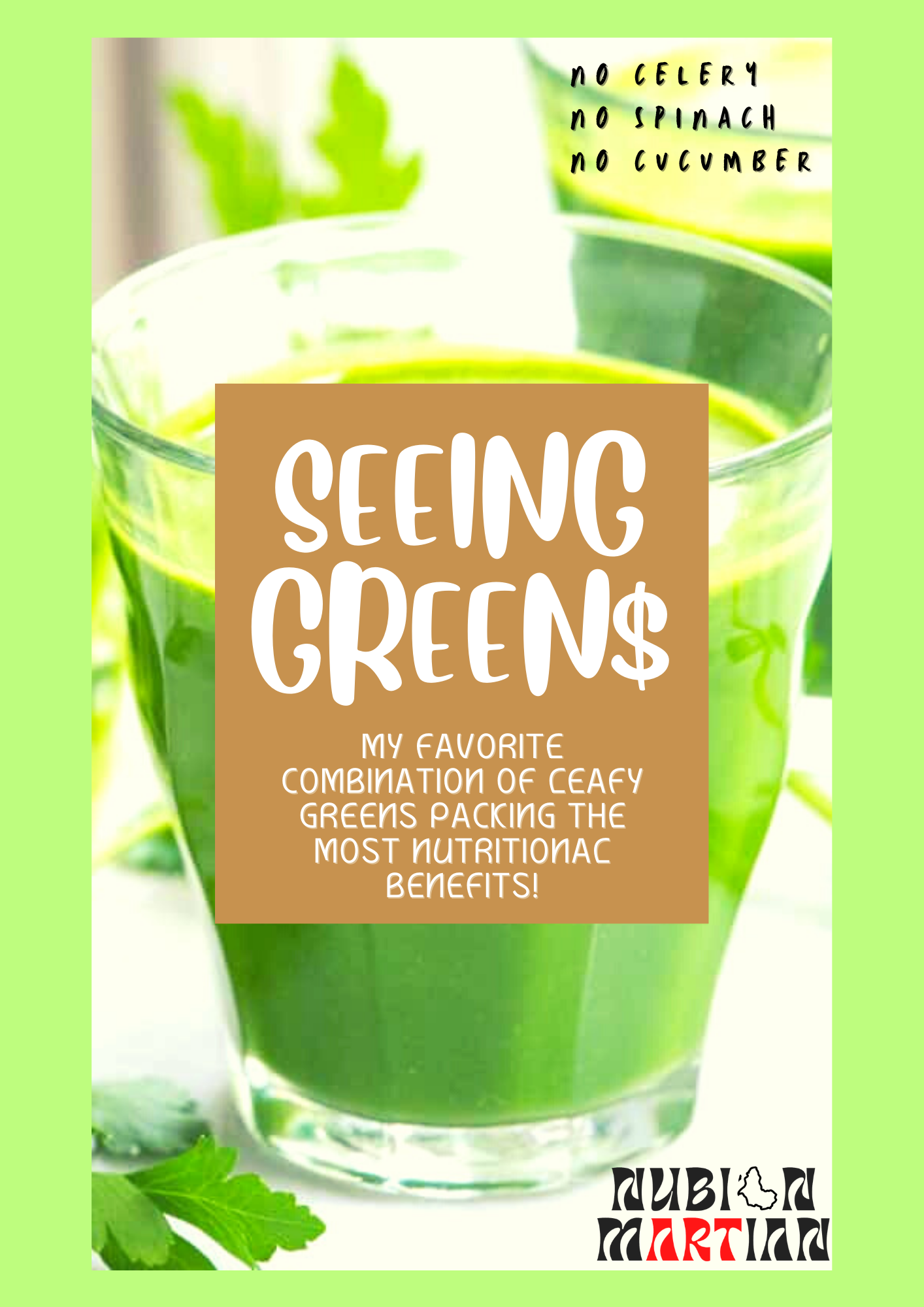 (FREE) GREEN JUICE RECIPE